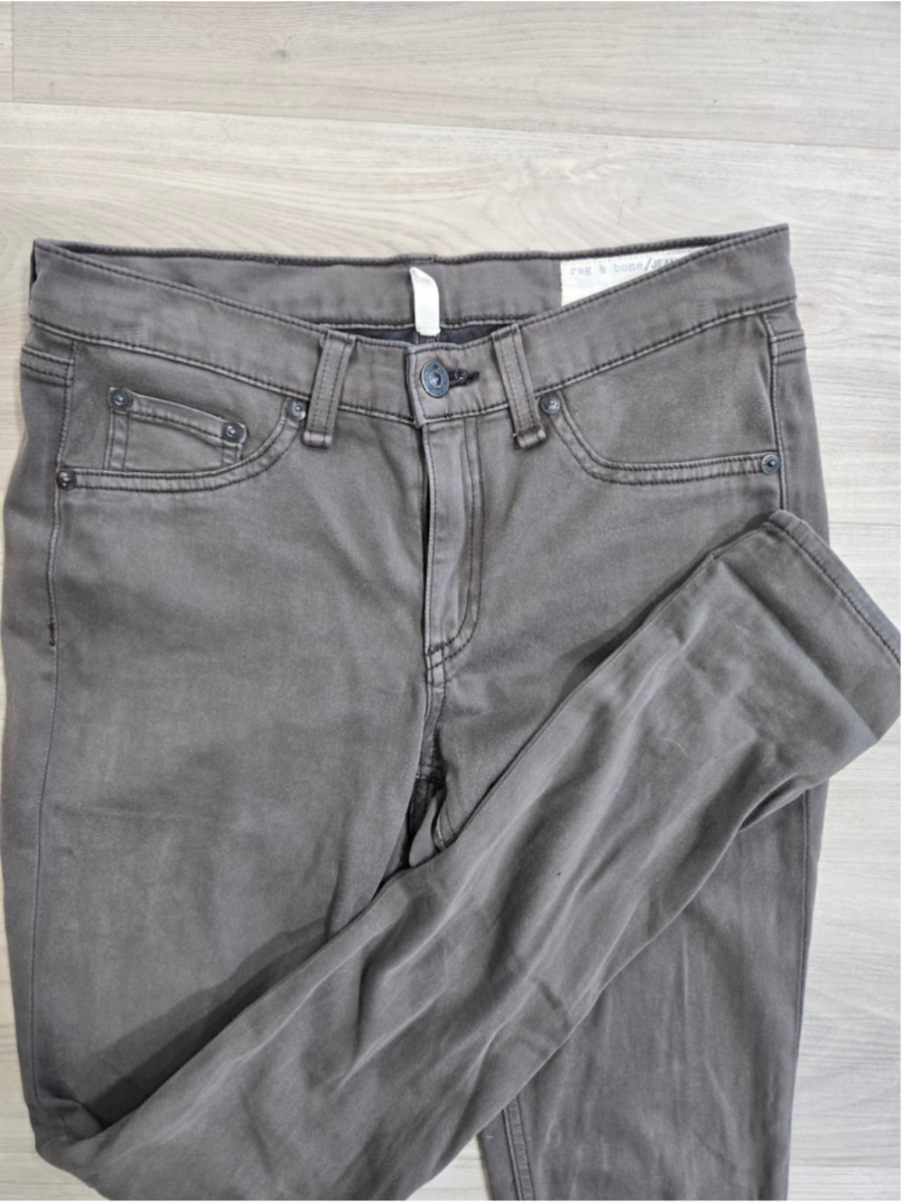 Women's rag & bone Skinny Jeans Size 27 Grey